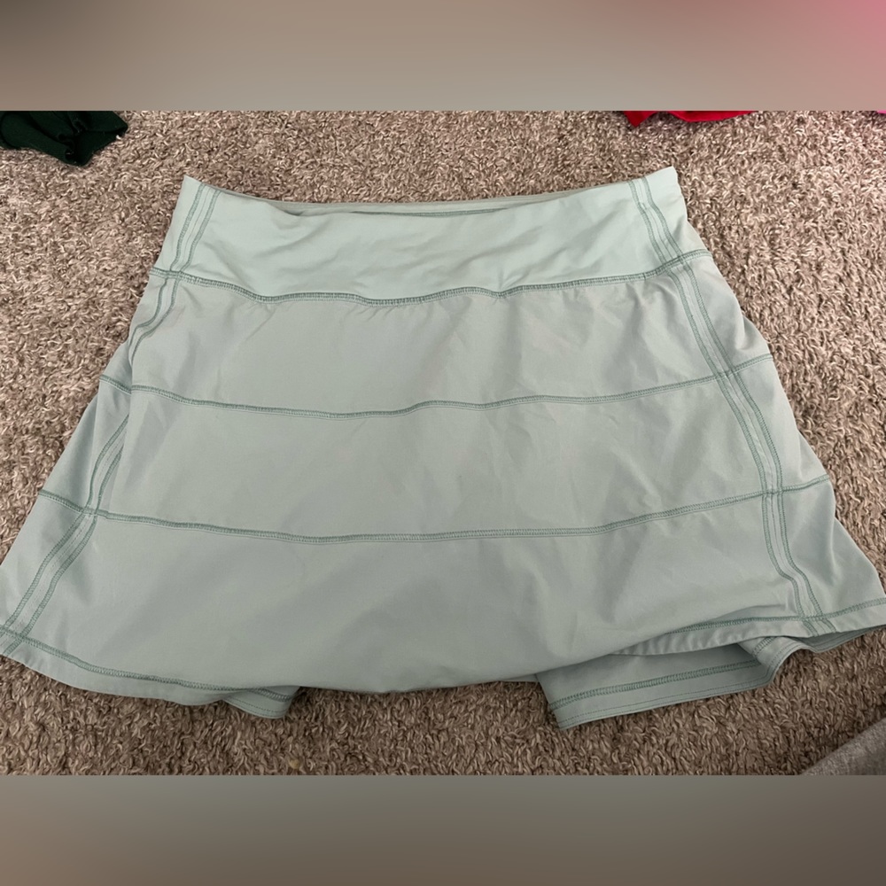 Lululemon Sea Foam Green Skirt
